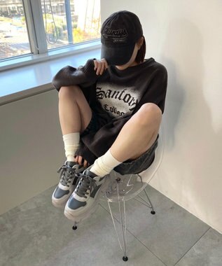 WEGO 厚底ボリュームダッドスニーカー グレーその他