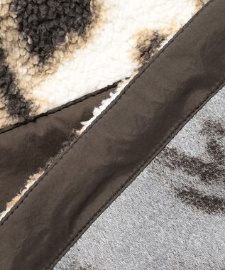 JOSEPH ABBOUD MOUNTAIN 【UNISEX】アニマルカモフラージュ ブルゾン ダークブラウン系6