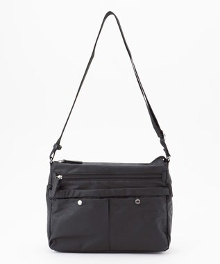 LA BAGAGERIE モノグラム　スクエアナイロンショルダー　Mサイズ