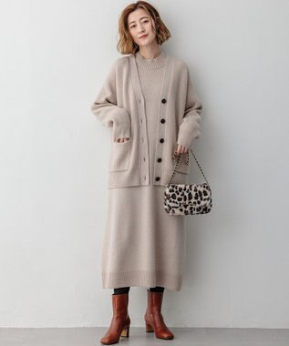 23区 ショート ヒール ブーツ ブラウン系