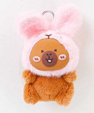 WEGO ぷっくりカピバラぬいぐるみキーホルダー