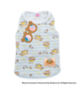 PET PARADISE ミニオン ボブ ティム エコメイド タンクトップ 小型犬 ライトブルー