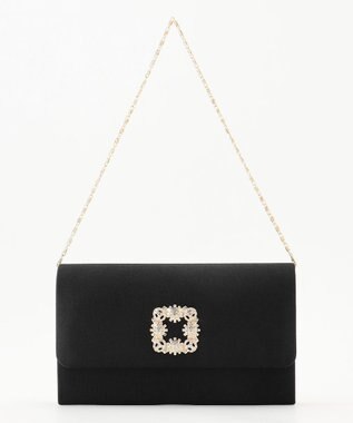 ANY SIS 【2WAY】ストーンバックル ショルダーバッグ ブラック