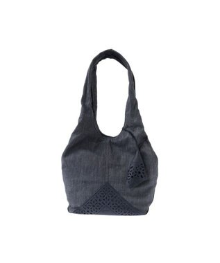 genten リノ トートバッグ大 ネイビー