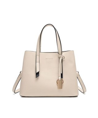 style code 【8/26入荷】【MERCURYDUO/マーキュリーデュオ】アオリワークハンドバッグ アイボリー