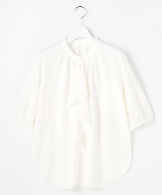 自由区 L 【人気素材】アムンゼンジャージー5分袖 トップス