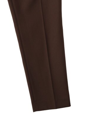 YECCA VECCA 美脚テーパードパンツ Brown