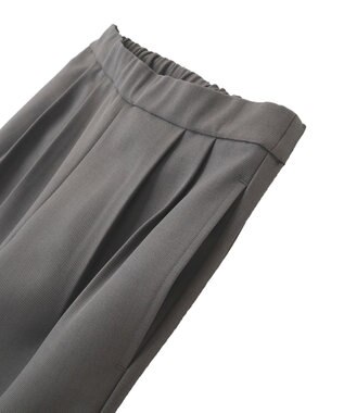 earth music&ecology 【予約】【2WAY】ラップスカート付きパンツ グレー