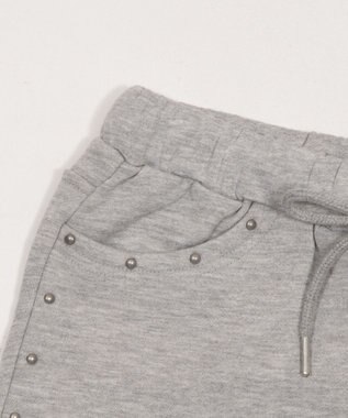 WEGO スタッズマイクロショートパンツ グレー