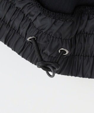 JOSEPH ABBOUD MOUNTAIN 【吸水速乾/通気性/ライナードッキング対応】ハイゲージワッフル パーカー ブラック系