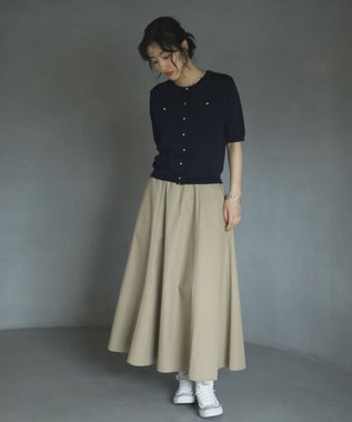 Green Parks コンパクトポケットカーディガン Dark Navy