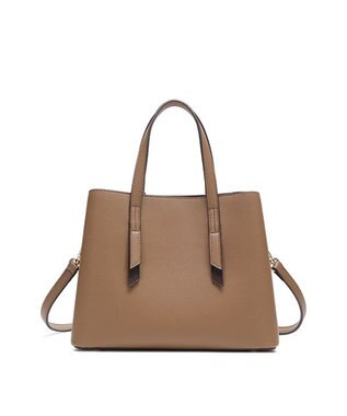 style code 【8/26入荷】【MERCURYDUO/マーキュリーデュオ】アオリワークハンドバッグ グレージュ