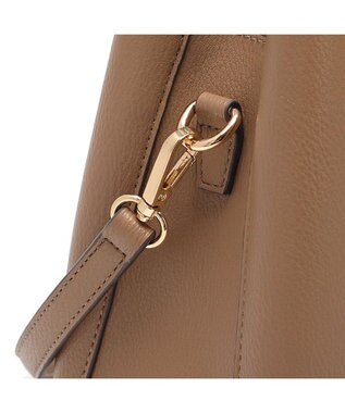 style code 【8/26入荷】【MERCURYDUO/マーキュリーデュオ】アオリワークハンドバッグ グレージュ