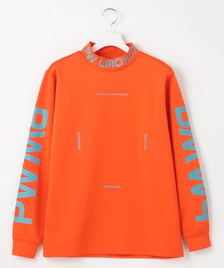 PW CIRCULUS 【イージーケア / 軽量 / 一枚でサマになる】【MEN】 ロングスリーブ モックネック オレンジ系