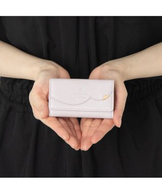 LANVIN en Bleu デクール キーケース ライトピンク