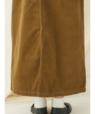 CRAFT STANDARD BOUTIQUE コーデュロイ２ＷＡＹサロペットスカート Camel