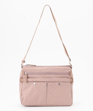 LA BAGAGERIE モノグラム　スクエアナイロンショルダー　Mサイズ