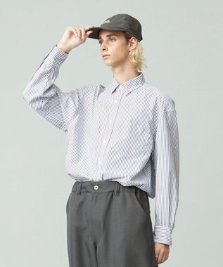 J.PRESS YORK STREET 【UNISEX】タイプライターストライプ シャツ