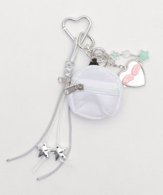 WEGO バッグモチーフセットキーホルダー ホワイト