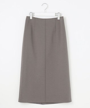 J.PRESS LADIES L 【WEB限定カラーあり・洗える】ダンボール ナロー スカート スレート系