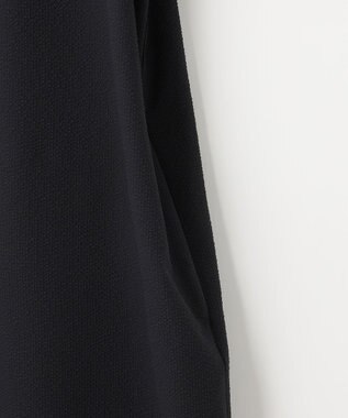 J.PRESS LADIES S 【洗える・吸水速乾】DRYライトサッカー ワンピース ネイビー系