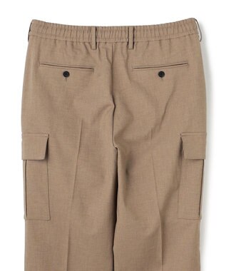 JOSEPH HOMME 【新素材】テクノクロスストレッチ　ドローコード付きストレートカーゴパンツ / HOVE CARGO ベージュ系