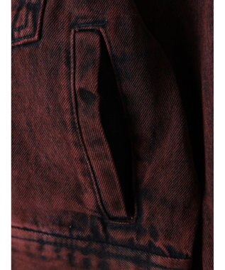 Green Parks ・ＳＵＧＡＲ　ＳＰＯＯＮ　カラーデニムＧジャン Red