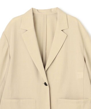 UNFILO シアー オーバージャケット ベージュ