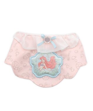 PET PARADISE ディズニー リトルマーメイド アリエル クール バンダナ 小型犬 ピンク