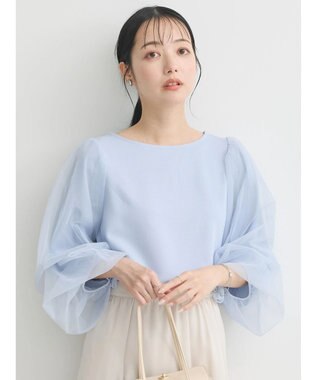 earth music&ecology キラキラストーンプルオーバー