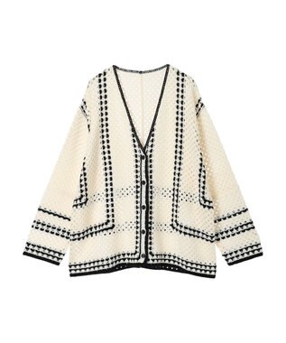 AMERICAN HOLIC クロシェカーディガン Ivory