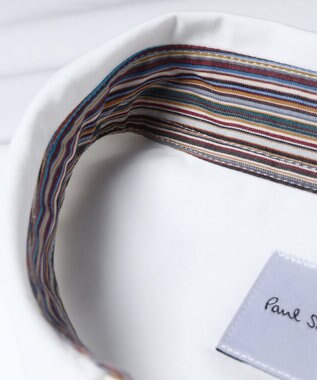 Paul Smith Signature Stripe カフス ブラウス オフホワイト