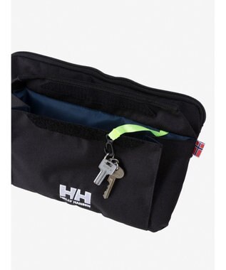 HELLY HANSEN 【キーフック付き・ECO素材】フィヨルドランドサコッシュ ブラック