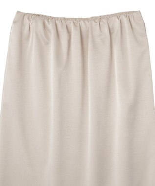earth music&ecology サテンレーススカート Ecru