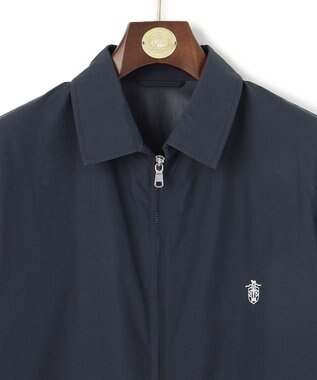 J.PRESS MEN 【撥水】ジップアップ コーチブルゾン ネイビー系
