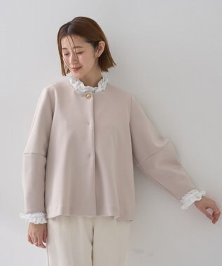YECCA VECCA ダンボールニットジャケット Beige