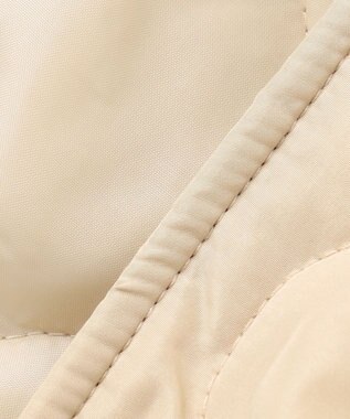 ANY KIDS 【洗濯機可能】中綿キルティング ジャケット ベージュ