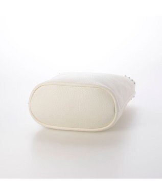 UNBILLION カシュカシュ cachecache / スタッズ付きショルダー ホワイト