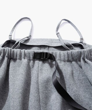 ATON ROYAL FLEECE | ビスチェドレス TOP GRAY