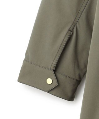 23区 L 【撥水加工/洗える】ライナー付き マルチウェイアウター カーキ系