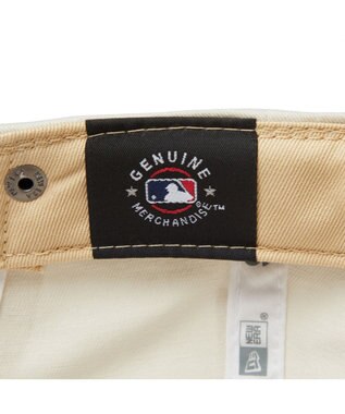WEGO 【ユニセックス着用ITEM】NEWERA　9TWENTY　MLB　Khaki　Sweat　Band ホワイトアイボリー