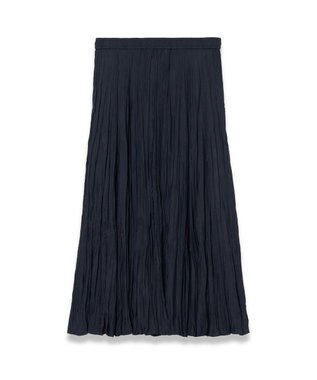 JOSEPH 【洗える】ハボタイ　ナチュラルプリーツスカート Navy