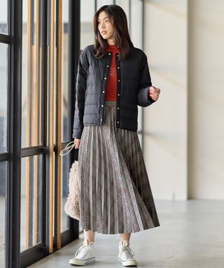 ANY フレンチダウンショートコート ブラック