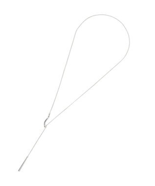 YECCA VECCA ウェービーメタルスライドラリエット Silver