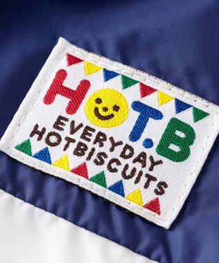 MIKI HOUSE HOT BISCUITS 【80-130cm】 ウィンドブレーカー 赤×紺