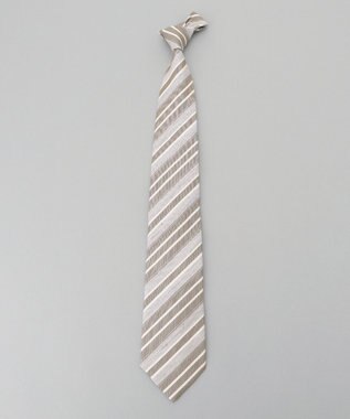 GOTAIRIKU Fermo Fossati_レジメンタル ネクタイ グレー系1