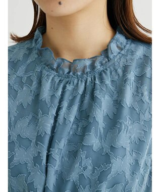 Green Parks ・ＥＬＥＮＣＡＲＥ　ＤＵＥ　フラワージャカードワンピ Black