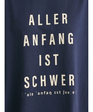 Green Parks インド綿 BIGサイズブロックロゴ半袖プルオーバー Navy