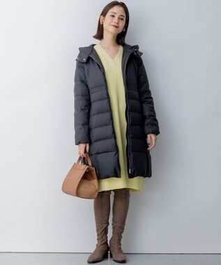 組曲 Aラインリラクシーニット ワンピース イエロー系