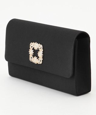 ANY SIS 【2WAY】ストーンバックル ショルダーバッグ ブラック